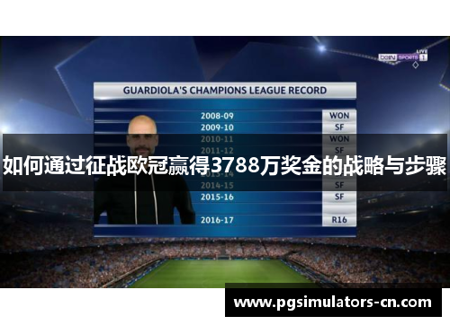 如何通过征战欧冠赢得3788万奖金的战略与步骤 如何通过征战欧冠赢得3788万奖金的战略与步骤