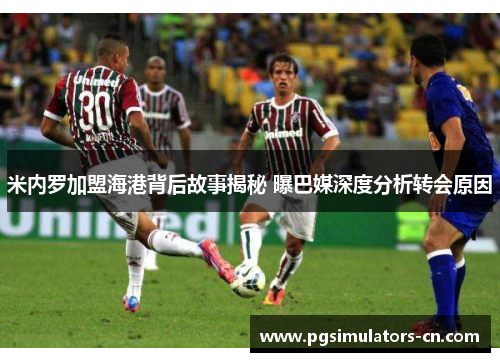 米内罗加盟海港背后故事揭秘 曝巴媒深度分析转会原因 米内罗加盟海港背后故事揭秘 曝巴媒深度分析转会原因